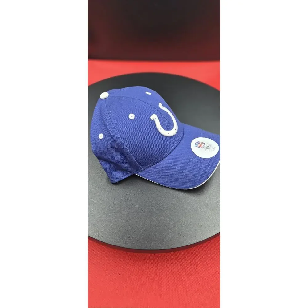 Indianapolis Colts NFL Kids Adjustable Cap Hat Blue White Football